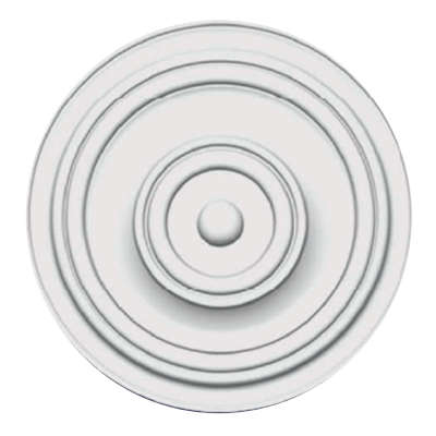 רוזטה מודרנית גדולה לתקרה R80